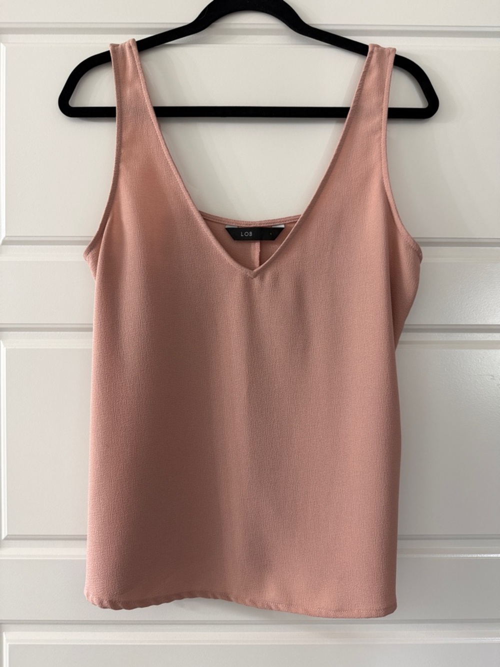 LOB Rose Blush V-Neck Sleeveless Camisole